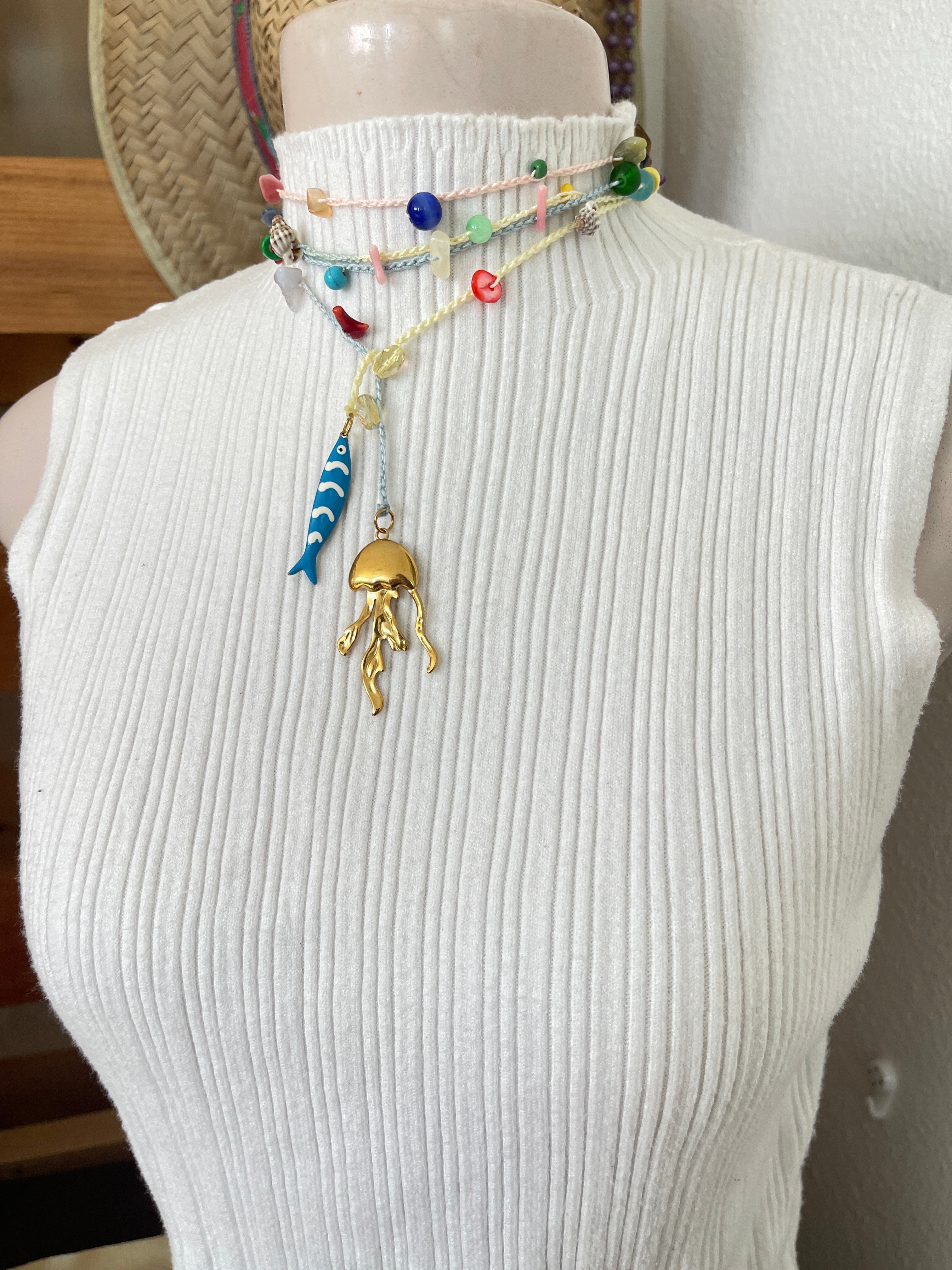 Collar Mil Vueltas Mundo Marino