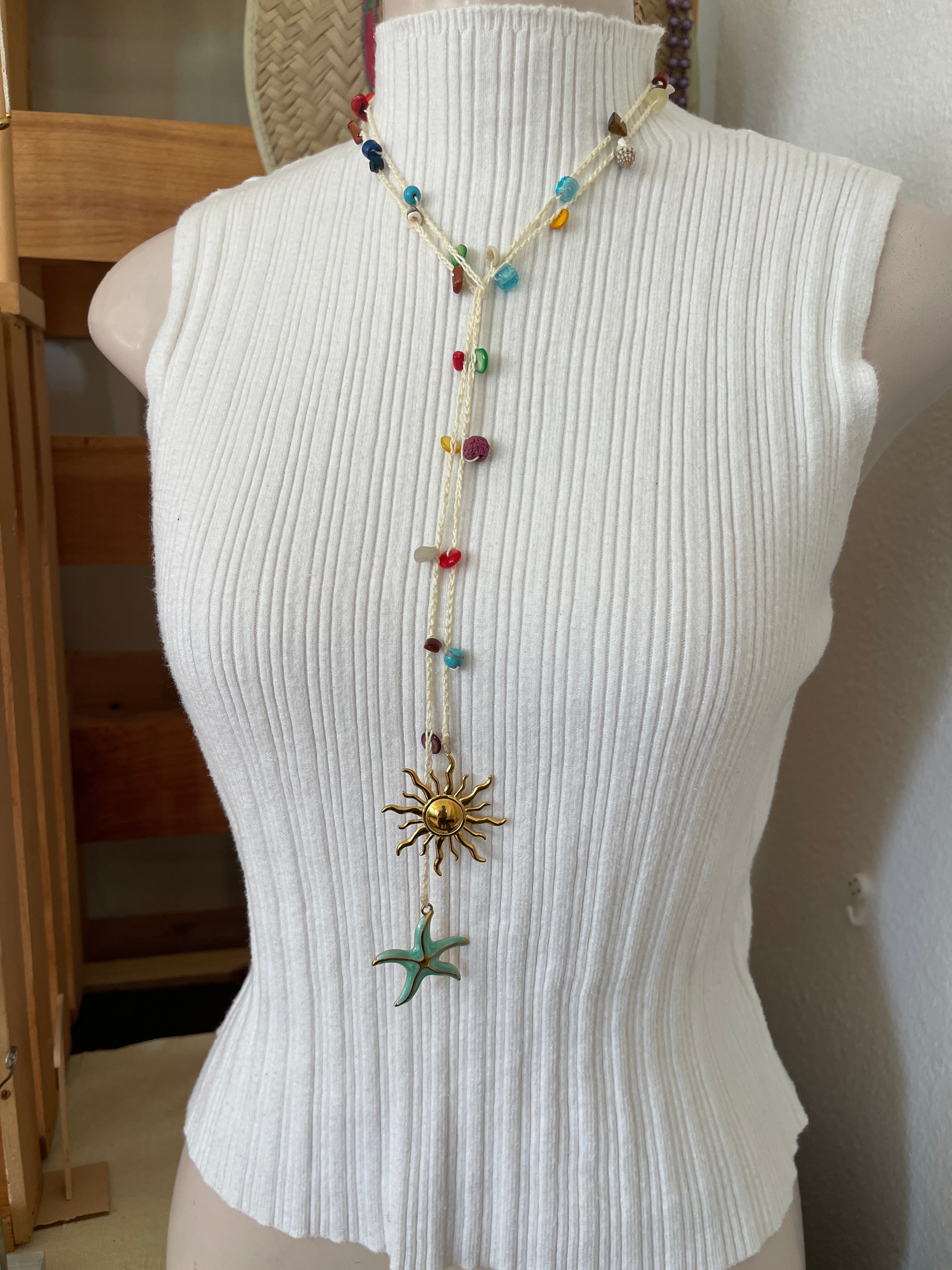 Collar Mil Vueltas Solecito Areté