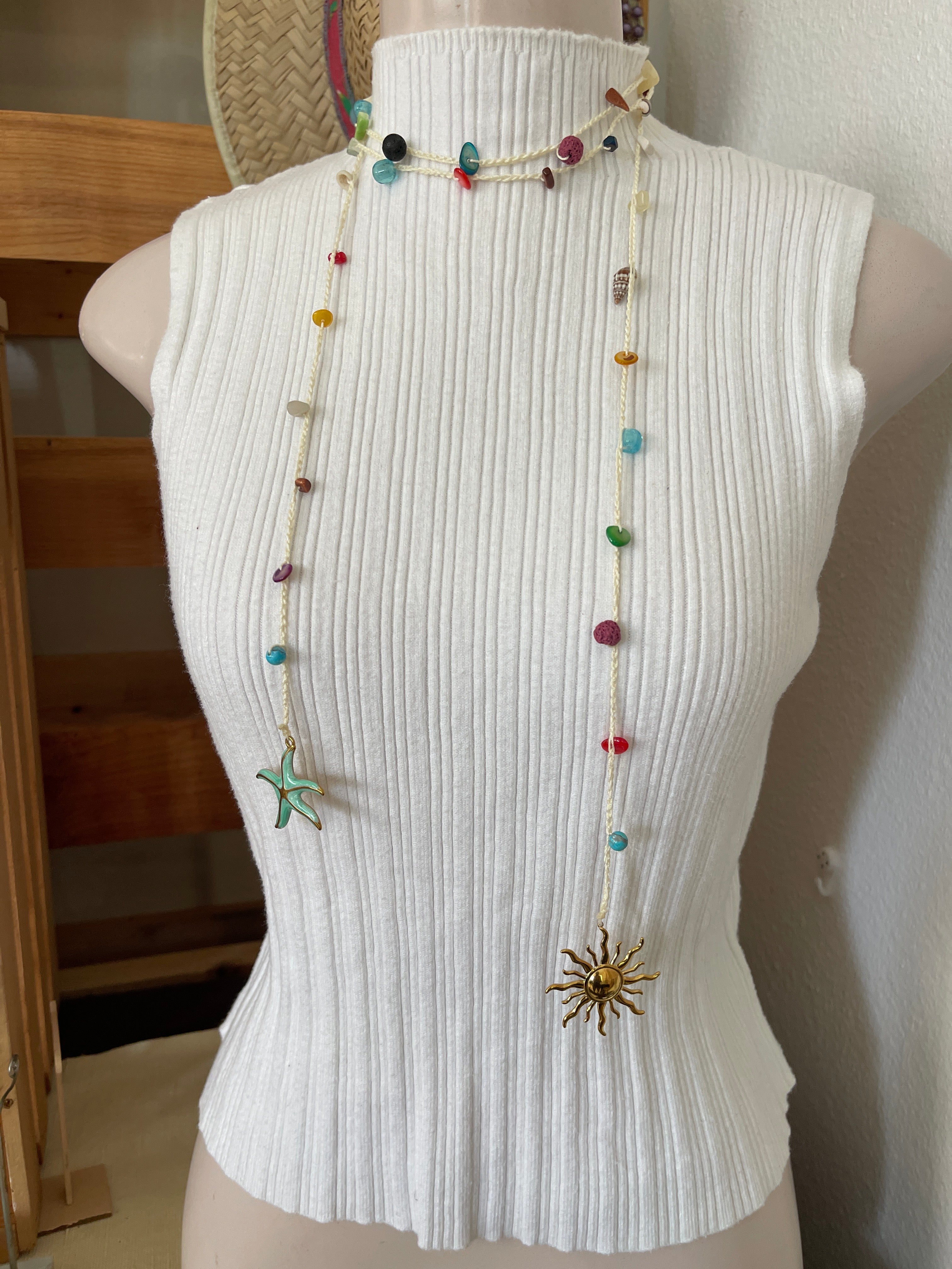 Collar Mil Vueltas Solecito Areté
