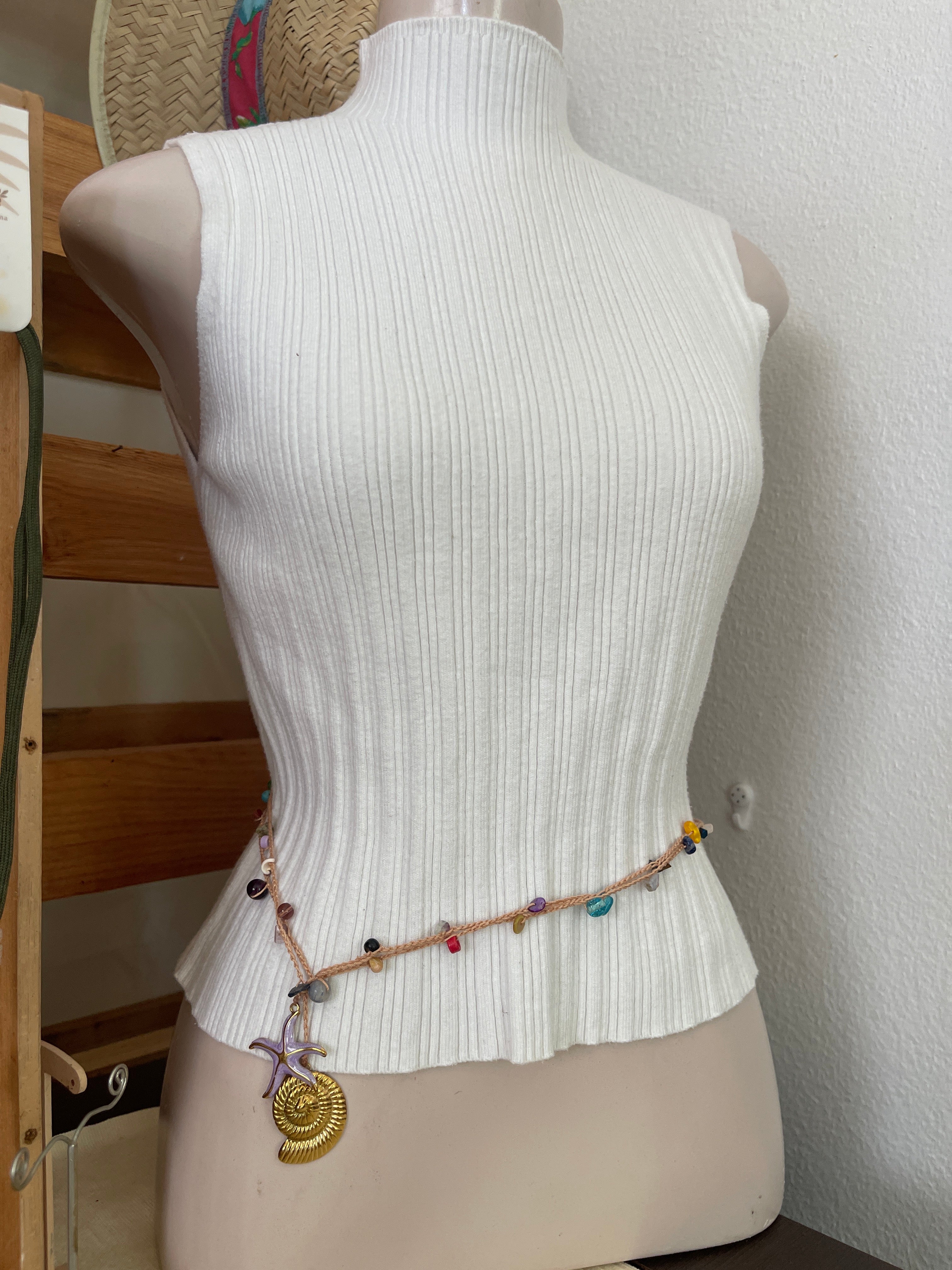 Collar Mil Vueltas Estrella de Lila