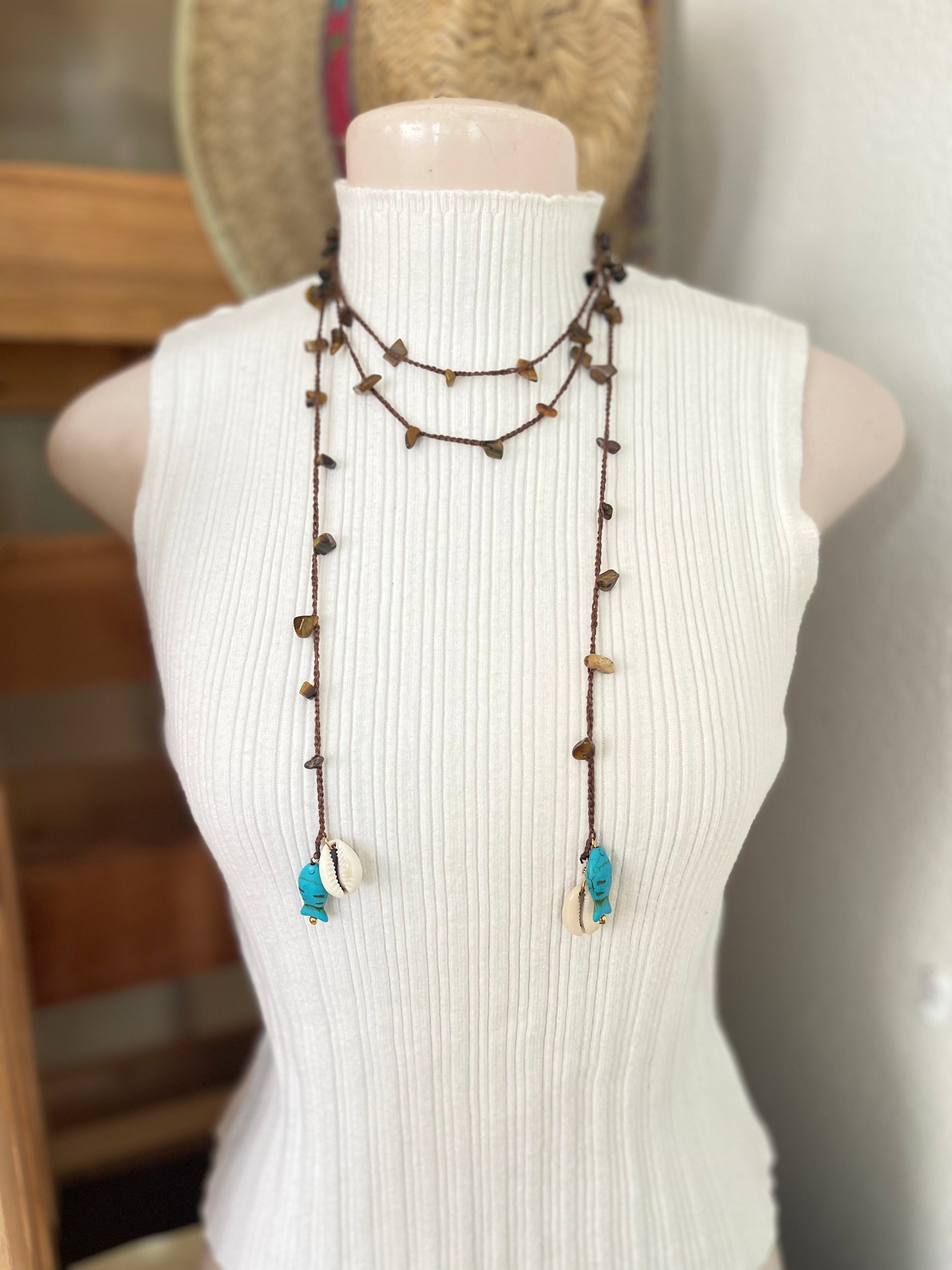 Collar Mil Vueltas Ojo de Tigre