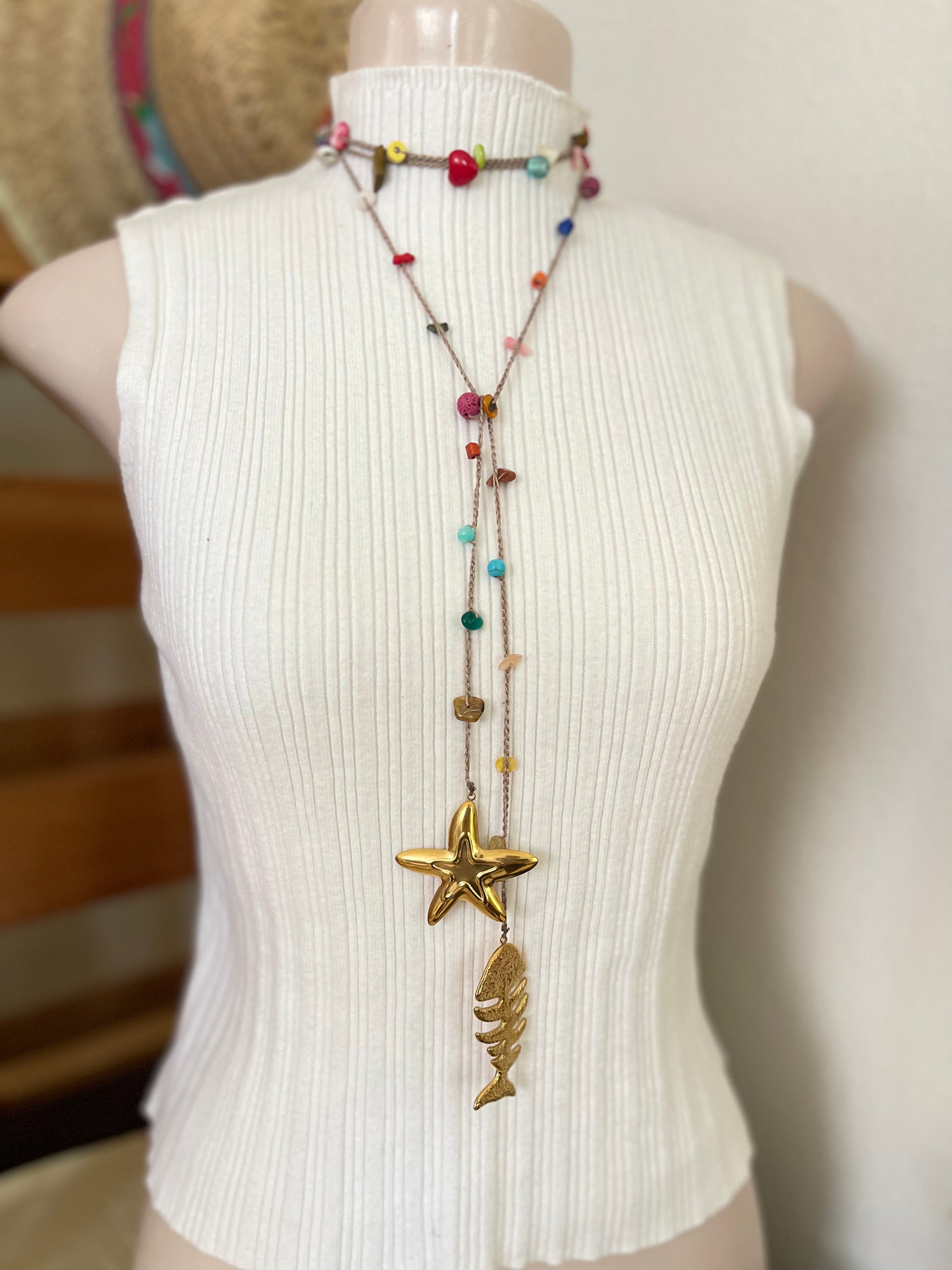Collar Pescado Bohemio
