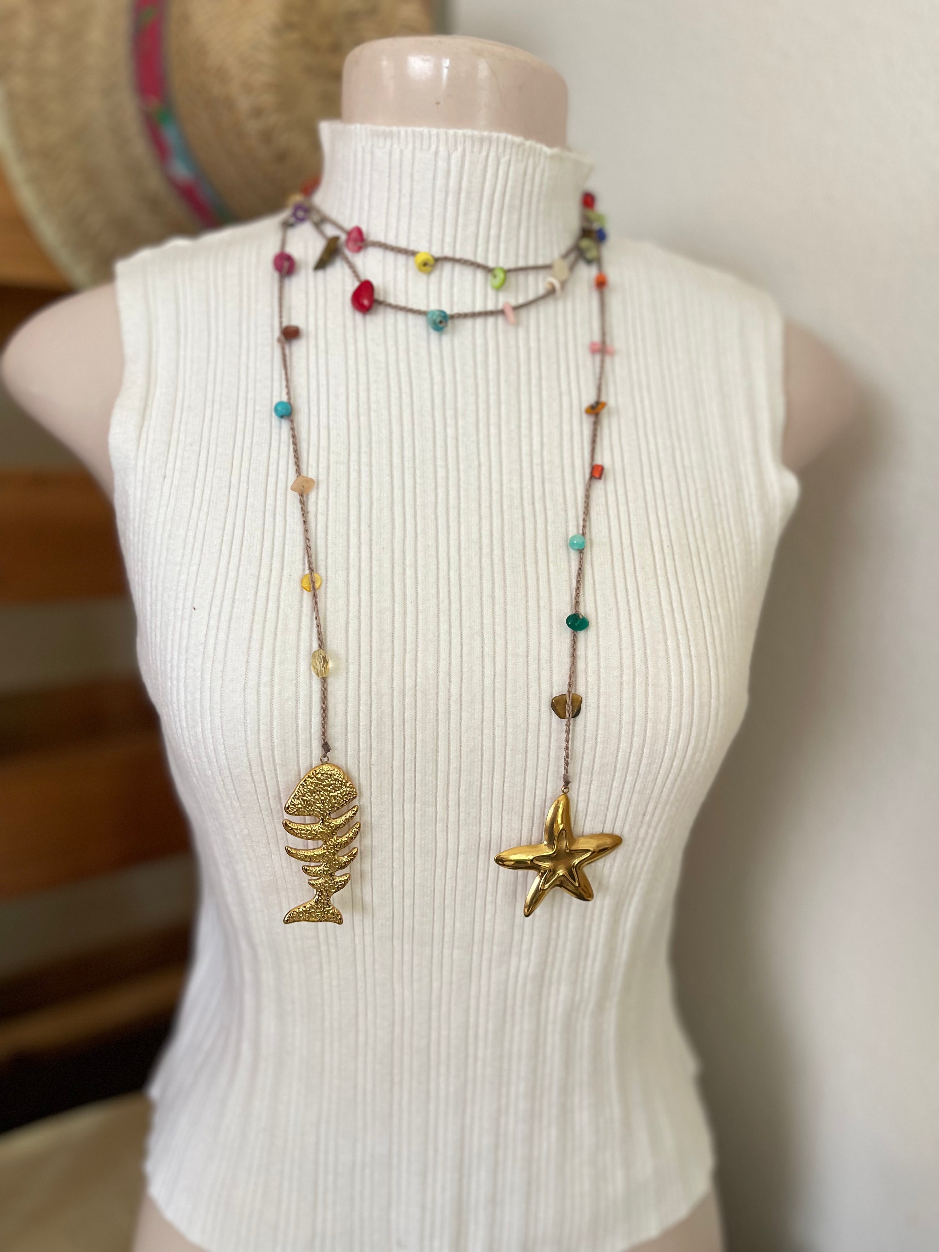Collar Pescado Bohemio