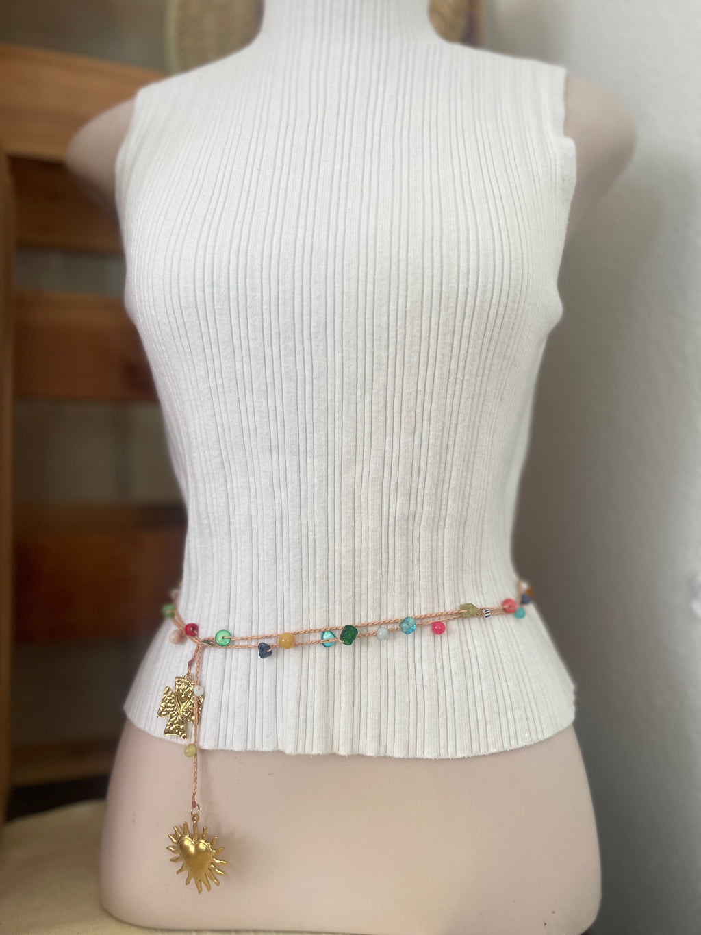 Collar Mil Vueltas Corazón de Jesús