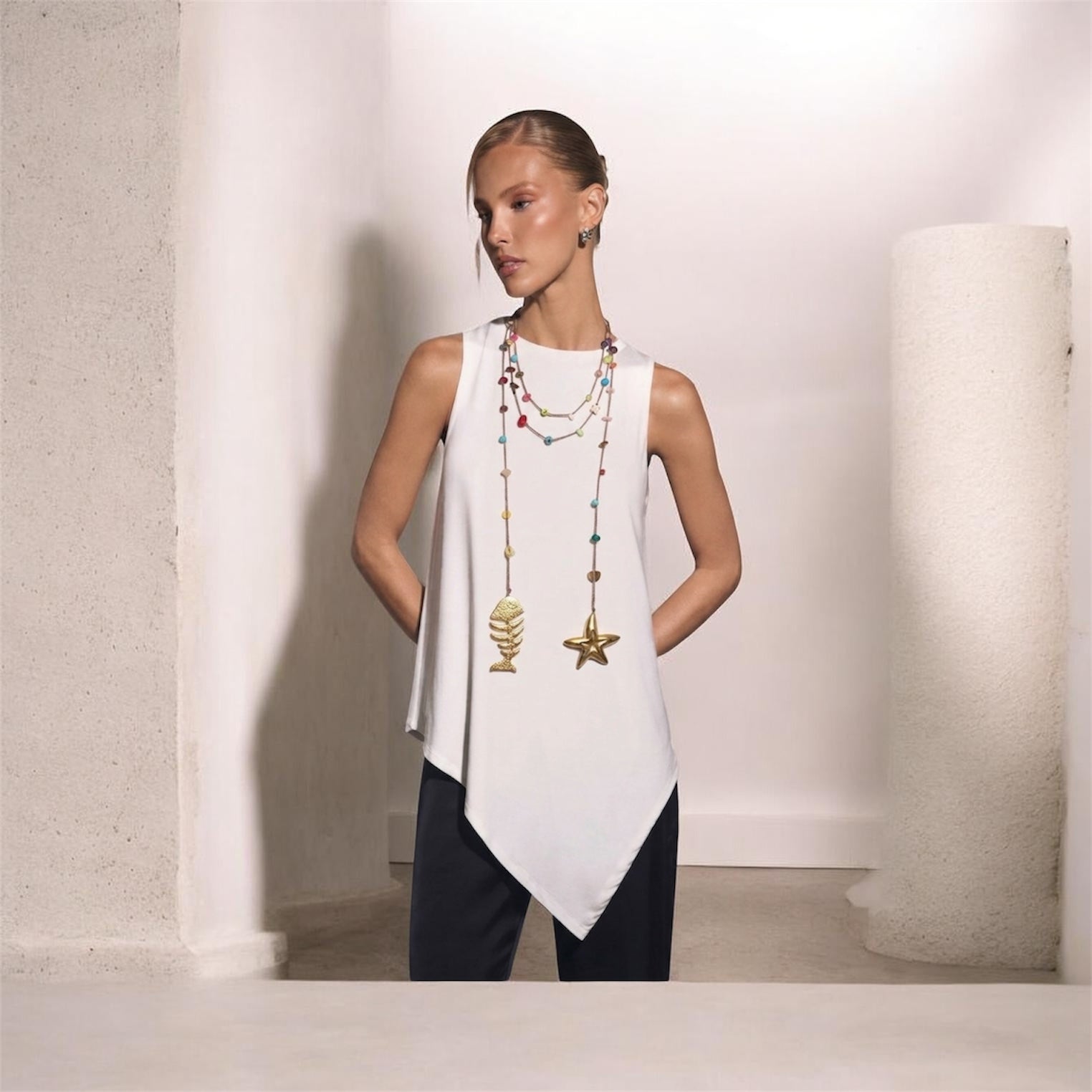 Collar Pescado Bohemio